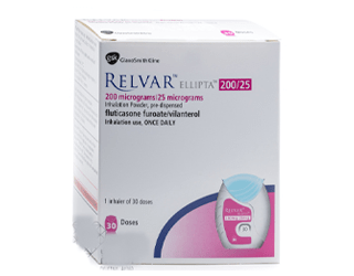 RELVAR ELLIPTA 200/25 MCG KULLANIMA HAZIR INHALASYON TOZU 30 DOZ