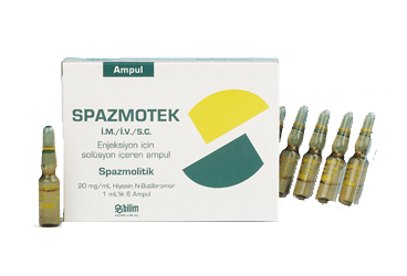 SPAZMOTEK 20 MG 6 AMPUL Kullanma Talimatı - Nasıl kullanılır - Ne için kullanılır - Kullanmadan önce dikkat edilmesi gerekenler - Yan Etkileri - Fiyatı - Saklanması
