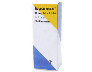 TOPAMAX 25 MG 60 FILM TABLET