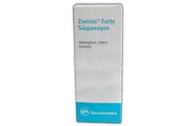 ZOVIRAX FORTE 400 MG 100 ML SUSPANSIYON ZOVIRAX FORTE 400 MG 100 ML SUSPANSIYON Kullanma Talimatı - Nasıl kullanılır - Ne için kullanılır - Kullanmadan önce dikkat edilmesi gerekenler - Yan Etkileri - Fiyatı - Saklanması