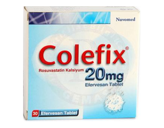 COLEFIX 20 MG 90 EFERVESAN TABLET
