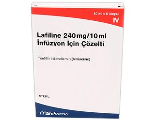 LAFILINE 240 MG/10 ML IV INFUZYON ICIN COZELTI ICEREN 100 AMPUL