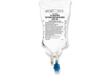%5 DEKSTROZ IZOTONIK SODYUM KLORUR COZELTISI 500 ML (MEDIFLEKS-SETSIZ)