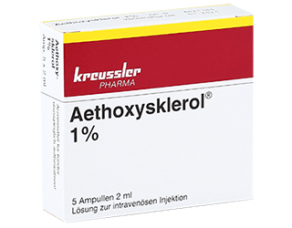 AETHOXYSKLEROL % 1 I.V. ENJEKSIYONLUK COZELTI ICEREN AMPUL ( 2 ML X 5 AMPUL )
