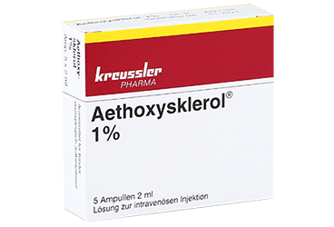 AETHOXYSKLEROL % 1 I.V. ENJEKSIYONLUK COZELTI ICEREN AMPUL ( 2 ML X 5 AMPUL ) AETHOXYSKLEROL % 1 I.V. ENJEKSIYONLUK COZELTI ICEREN AMPUL ( 2 ML X 5 AMPUL ) Kullanma Talimatı - Nasıl kullanılır - Ne için kullanılır - Kullanmadan önce dikkat edilmesi gerekenler - Yan Etkileri - Fiyatı - Saklanması