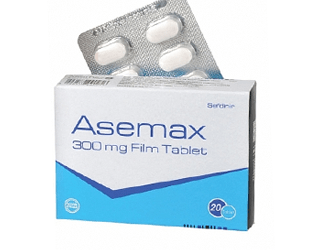 ASEMAX 300 MG 10 FILM TABLET