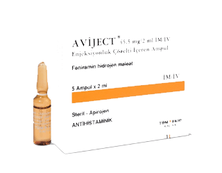 AVIJECT 45,5 MG/2 ML IM/IV 5 AMPUL