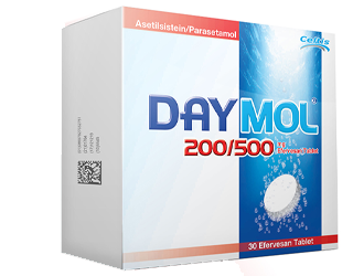DAYMOL 200/500 MG 30 EFERVESAN TABLET