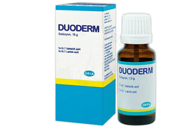 DUODERM %16,7 + %16,7 DERI COZELTISI