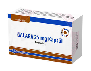 GALARA 25 MG 56 KAPSUL
