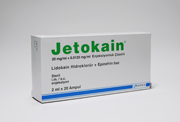 JETOKAIN 20 MG/ML+0,0125 MG/ML ENJEKSIYONLUK COZELTI Kullanma Talimatı - Nasıl kullanılır - Ne için kullanılır - Kullanmadan önce dikkat edilmesi gerekenler - Yan Etkileri - Fiyatı - Saklanması