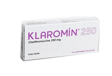KLAROMIN 250 MG 14 TABLET
