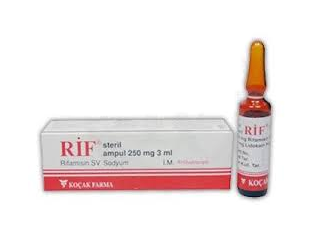 RIF 250 MG IM ENJEKSIYONLUK COZELTI (1 AMPUL)