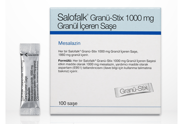 SALOFALK GRANU-STIX 1000 MG GRANUL ICEREN 100 SASE