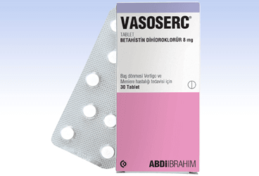 VASOSERC 8 MG 30 TABLET