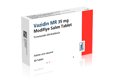 VAZIDIN MR 35 MG DEGISTIRILMIS SALIMLI TABLET (60 TABLET)