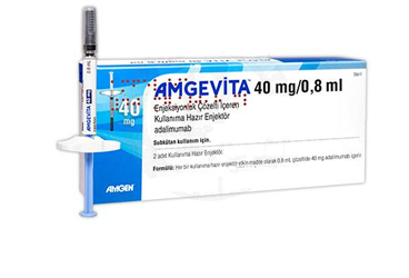 AMGEVITA 40 MG/0,8 ML ENJEKSIYONLUK COZELTI ICEREN KULLANIMA HAZIR ENJEKTOR (2 ADET) Kullanma Talimatı - Nasıl kullanılır - Ne için kullanılır - Kullanmadan önce dikkat edilmesi gerekenler - Yan Etkileri - Fiyatı - Saklanması