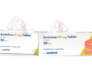 AMLOHEX 5 MG 20 TABLET