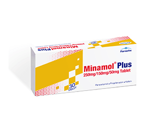 MINAMOL PLUS 250 MG/150 MG/50 MG TABLET (30 TABLET)