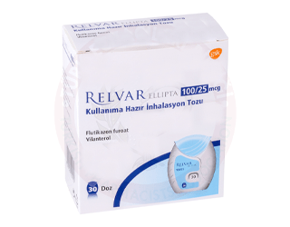 RELVAR ELLIPTA 100/25 MCG KULLANIMA HAZIR INHALASYON TOZU 30 DOZ