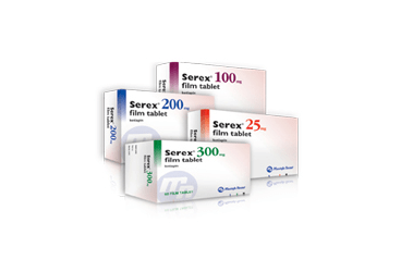 SEREX 300 MG FILM KAPLI TABLET (30 FILM KAPLI TABLET) SEREX 300 MG FILM KAPLI TABLET (30 FILM KAPLI TABLET) Kullanma Talimatı - Nasıl kullanılır - Ne için kullanılır - Kullanmadan önce dikkat edilmesi gerekenler - Yan Etkileri - Fiyatı - Saklanması
